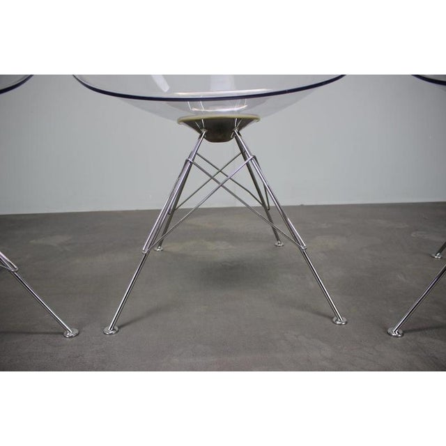 Eros Chairs by Philippe Starck for Kartell, Italy, 1999, Set of 3 For Sale - Image 11 of 18