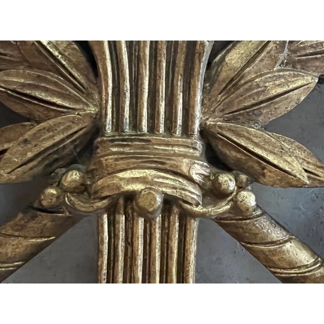 Vintage Decorative Arts French Provencial Style Mirror For Sale In San Francisco - Image 6 of 12