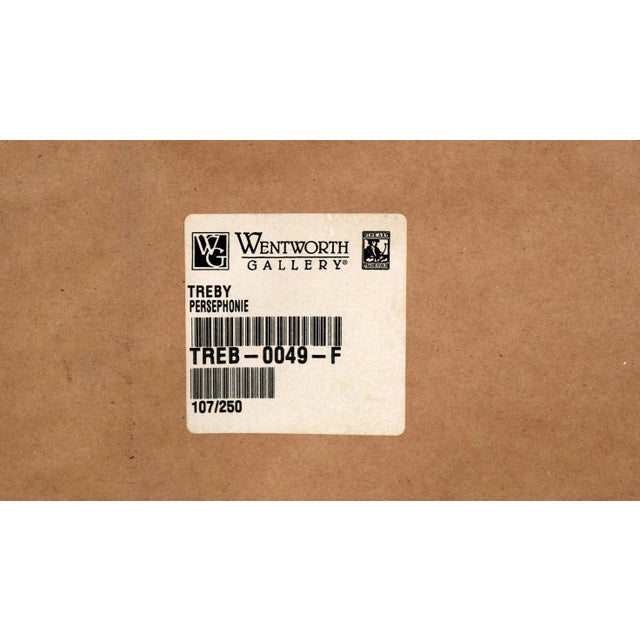 Janet Treby "Light Spirit" Hand Signed Limited Edition 21/150 Framed & Matted 1999 Serigraph Print For Sale - Image 11 of 11