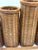 Vintage Rattan Woven Condiment/ Utensil Holder Caddy For Sale - Image 4 of 7