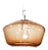 Galaxy Pendant Light from the Boa Lantern Collection in Tea For Sale