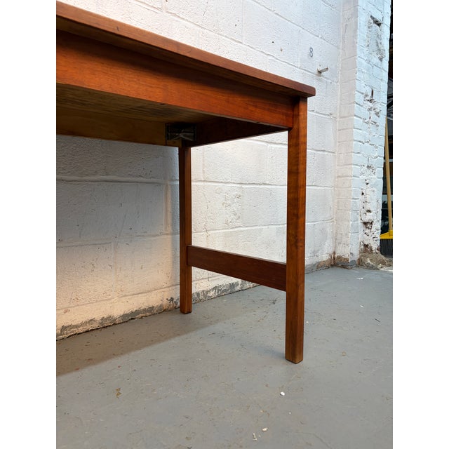 Mid-Century Modern Danish Teak Writing Desk For Sale - Image 14 of 16