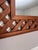 Vintage Rustic Traditional Hand-Made Solid Wood Lattice Wall Mirror For Sale - Image 10 of 13