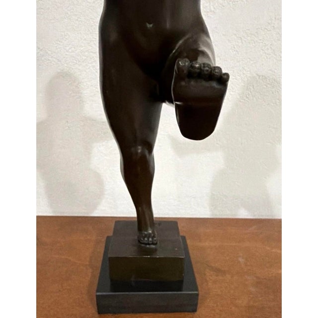 Late 20th Century After Fernando Botero Bronze Ballerina Sculpture For Sale In Dallas - Image 6 of 7