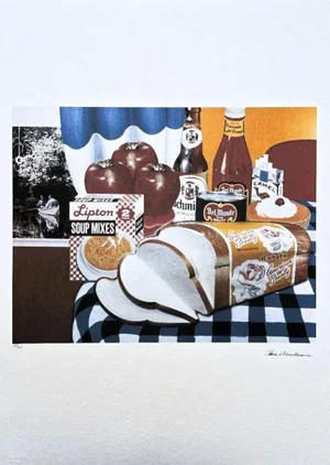 1990s After Tom Wesselmann "Still Life Ii" Pop Art Serigraph