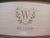 Wood Pinecone Home Reclaimed Wine Barrel Stave Serving Tray, Williams Monogram For Sale - Image 7 of 10