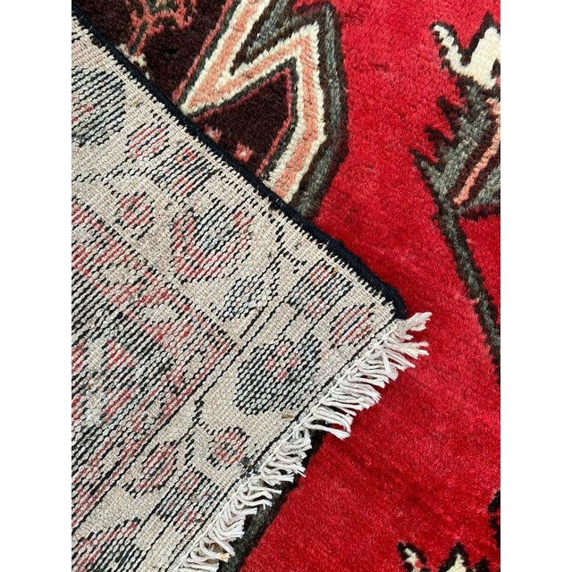 Vintage Tribal Mazlaghan Rug, 1950s For Sale - Image 16 of 17