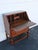 Wood Early 1900s Solid Oak Leather Top Secretary Desk 6630 For Sale - Image 7 of 17