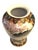 1970s Vintage Chinese Peacock Vase — Hand‑Painted, Gold‑Accented For Sale - Image 5 of 9