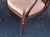 Set of Six W. & J. Sloane Louis XVI Revival Walnut Oval Back Dining Armchairs, Mid-Century For Sale - Image 9 of 17
