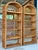 Pair of Vintage Organic Modern Rattan Etagere Shelves With Braided Arch Detail For Sale - Image 10 of 12