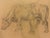 Heinrich Pforr, Cowherd, Brother August with Cow, 1920s, Pencil, in Very Good conditions. Designed 1920 to 1949 This piece...