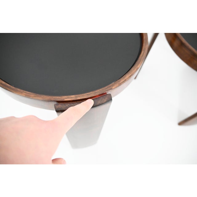 Model 780 Nesting Tables by Gianfranco Frattini for Cassina, 1960s, Set of 4 For Sale - Image 14 of 15