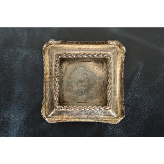 Roycroft Arts & Crafts Silver Finished Copper Desk Calendar Frame or Picture Frame For Sale - Image 13 of 13