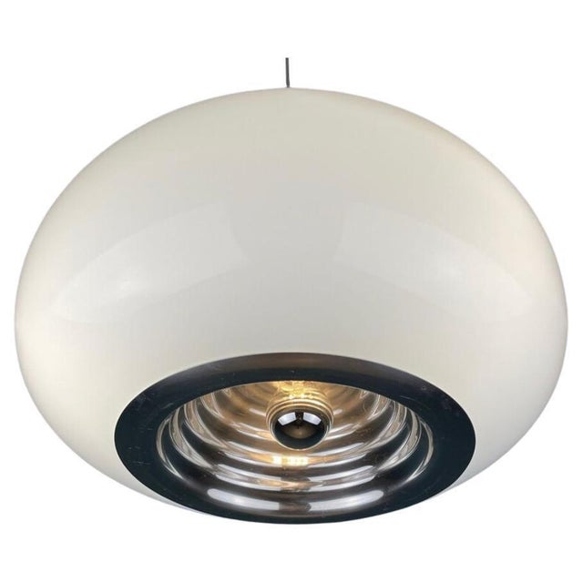Black and White Pendant by Achille and Pier Giacomo Castiglioni for Flos, 1965 For Sale - Image 6 of 6