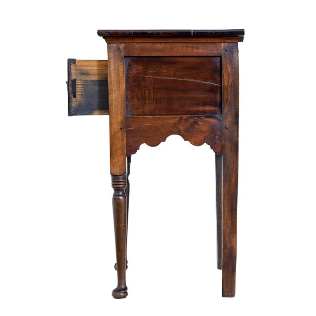 Wood Small Yew Wood Dresser, 1780s For Sale - Image 7 of 9