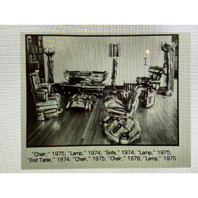 1970s Jason Seley Welded Swivel Bumper Chair For Sale In Philadelphia - Image 6 of 12