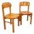 Vintage Scandinavian Pine Chairs from Rainer Daumiller, 1970s, Set of 2 For Sale