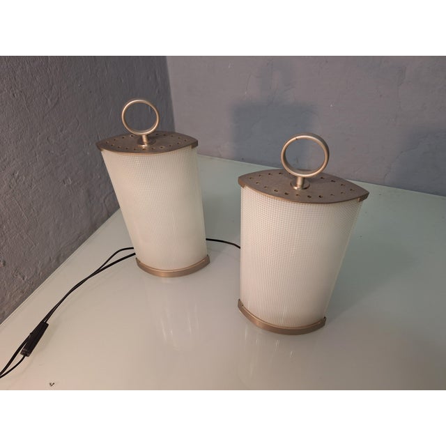 Pirellina 2781 Model Table Lamp by Gio Ponti for Fontana Arte, 1980s, in Very Good conditions. Designed 1970 to 1979 I...