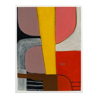 Framed Original Contemporary Abstract Art by Michael Sanchez For Sale