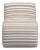 Taupe Senna Taupe Jacquard Organic Stripes Accent Chair For Sale - Image 8 of 8