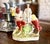 19th Century Antique English Staffordshire Girl Riding Spaniel Dog Figurine For Sale In Dallas - Image 6 of 18