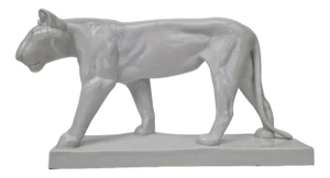 Lion Figurine by Gerhard Marcks for Schwarzburger Werkstätten, 1909
