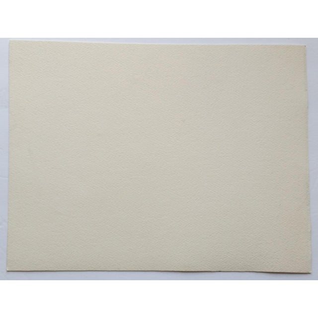 Rustic 1980s Original Mountainous Landscape Watercolor Painting For Sale - Image 3 of 3