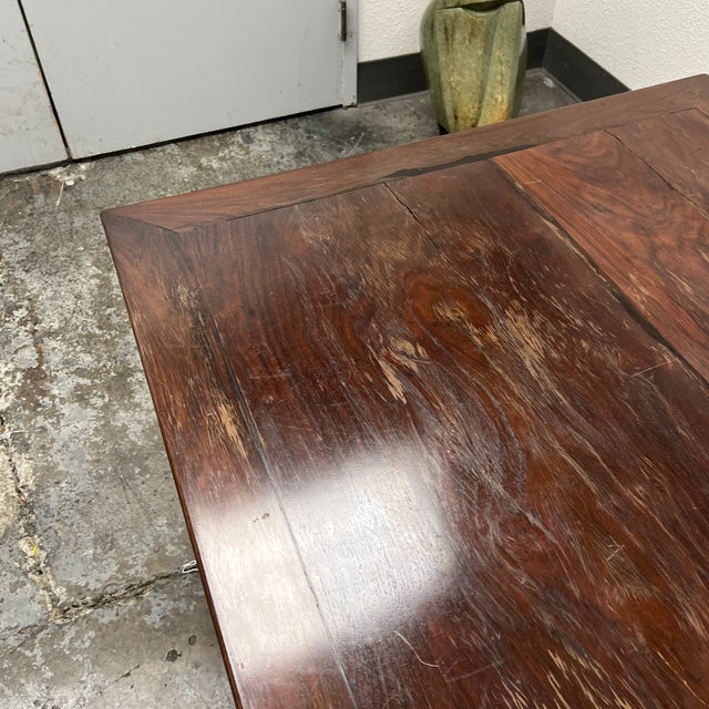 Antique Chinese Blackwood Mahjong Table, Circa 1820 For Sale - Image 11 of 12