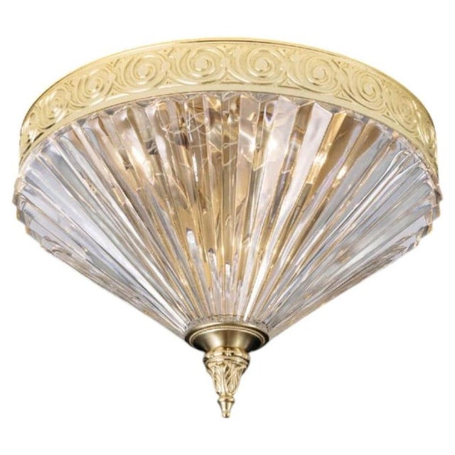 Gold Collection Dubai Ceiling Lamp in Metal and Crystal by Jago For Sale - Image 8 of 8