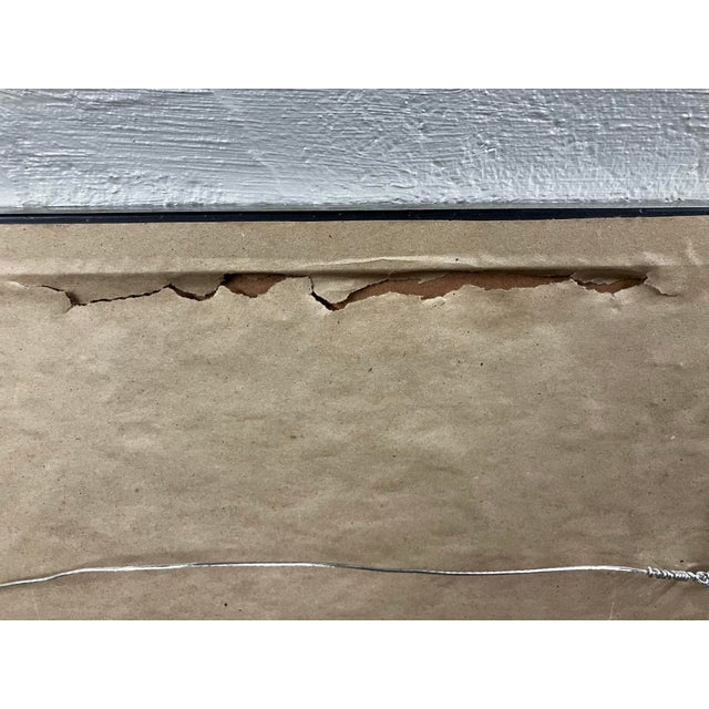 Vintage Framed Thai Temple Rubbing on Rice Paper Artwork For Sale - Image 14 of 16