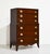 Mid 20th Century Mid Century Federal Style Mahogany Highboy Chest of Drawers For Sale - Image 5 of 11