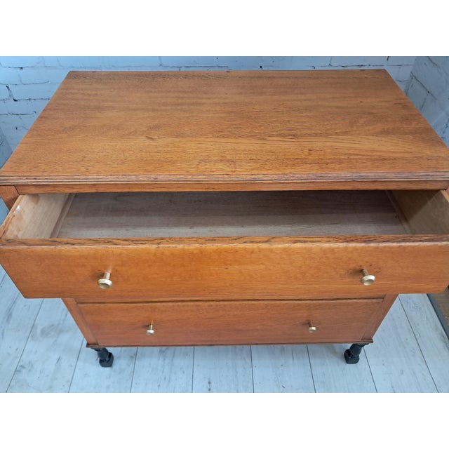 Mid-Century Modern Chest of Drawers in Teak, 1950s For Sale - Image 15 of 18
