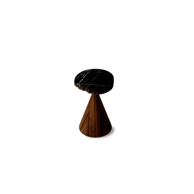 Ginkgo Side Table from Alma De Luce For Sale - Image 6 of 16