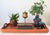 Vintage pierced brass incense burner. Made in India. No makers mark. Patina.