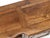 Wood Antique French Walnut Buffet With Unusual Open Center for Display Great Patina For Sale - Image 7 of 12