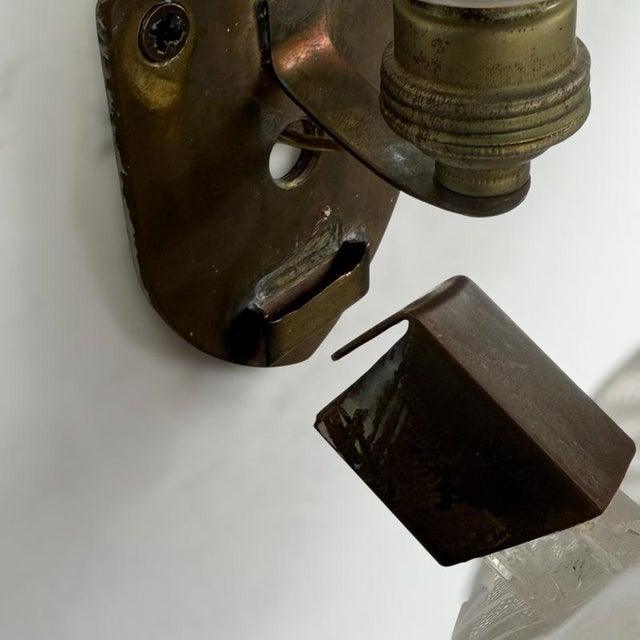 Model 5777 Reticello Wall Sconces attributed to Carlo Scarpa for Venini, 1930s, Set of 2 For Sale - Image 17 of 18