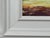 Textile Afterglow - Miniature Abstract Landscape Art Study by Contemporary Artist 2025 For Sale - Image 7 of 11