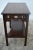 Brown Wellington Hall Mahogany Table Vintage Edwardian Writing Chippendale Tea Desk For Sale - Image 8 of 13