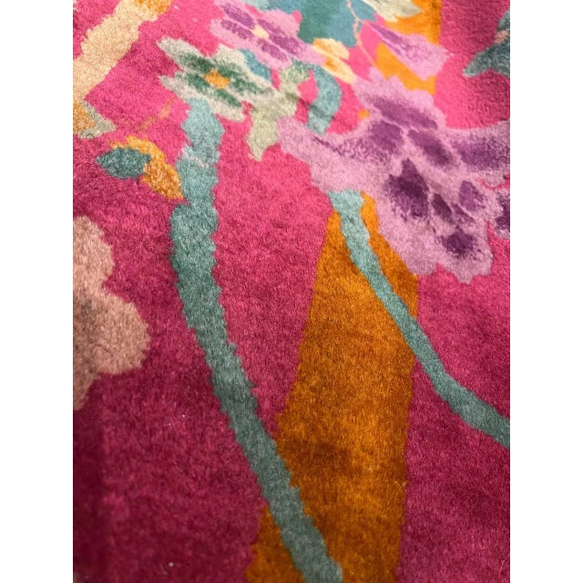 Early 20th Century Antique Chinese Art Deco Rug For Sale - Image 9 of 12