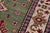 Textile 1990s Bohemian Kazak Light Green & Beige Wool Rug - 8'3'' X 9'5'' For Sale - Image 7 of 8