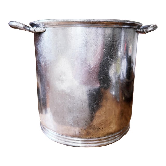 1956 Silver Plated Champagne Bucket From the Ambassador Hotel in Los Angeles For Sale