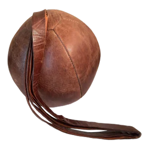 Vintage Leather Sports Boxing Ball Exercise Medicine Equipment