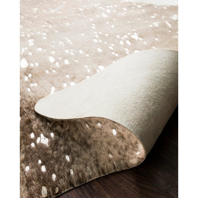 2010s Loloi Rugs Bryce Rug, Taupe / Champagne - 5'x6'6" For Sale - Image 5 of 6
