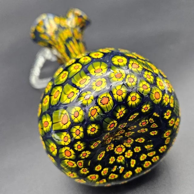 1950s Murano Murrine Glass Vase by Fratelli Toso for Made Murano Glass, 1950s For Sale - Image 5 of 7