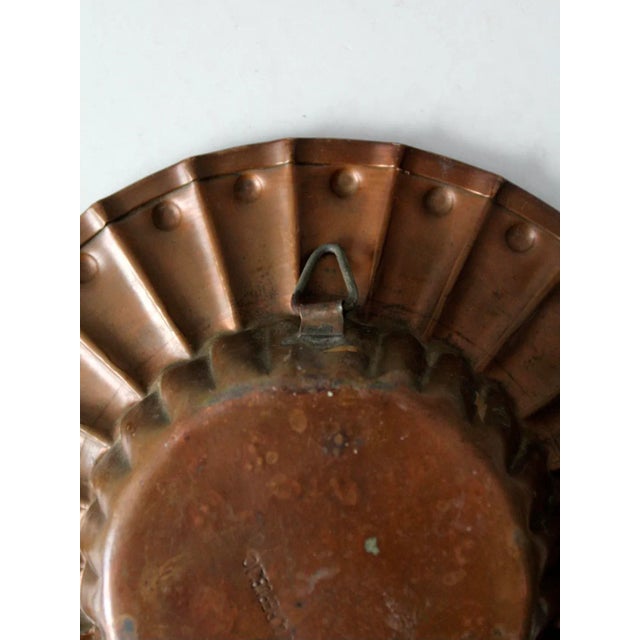 Copper United Arab Republic Copper Bowl Circa 1960s For Sale - Image 8 of 10
