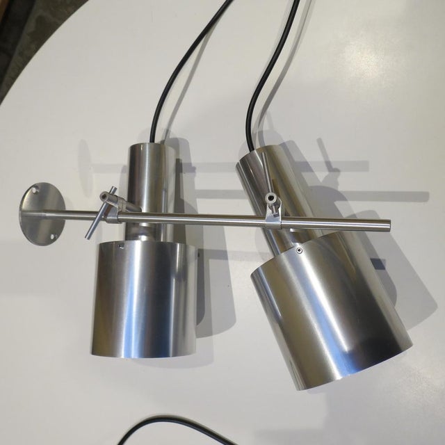 Mid-Century Modern Aluminium Ceiling Light by Peter Nelsen, 1960s For Sale - Image 3 of 18