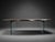 2020s Modern Live Edge-Style Coffee Table With Glass Panel Legs For Sale - Image 5 of 9