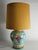 Deruta Porcelain Table Lamp with Hand-Painted Grape Decoration, Italy, 1960s For Sale - Image 6 of 17