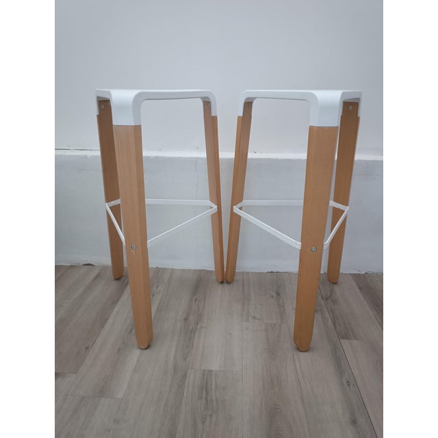 Picapau Stools by Orlandini & Radice for Infiniti, 2000s, Set of 2 For Sale - Image 3 of 11